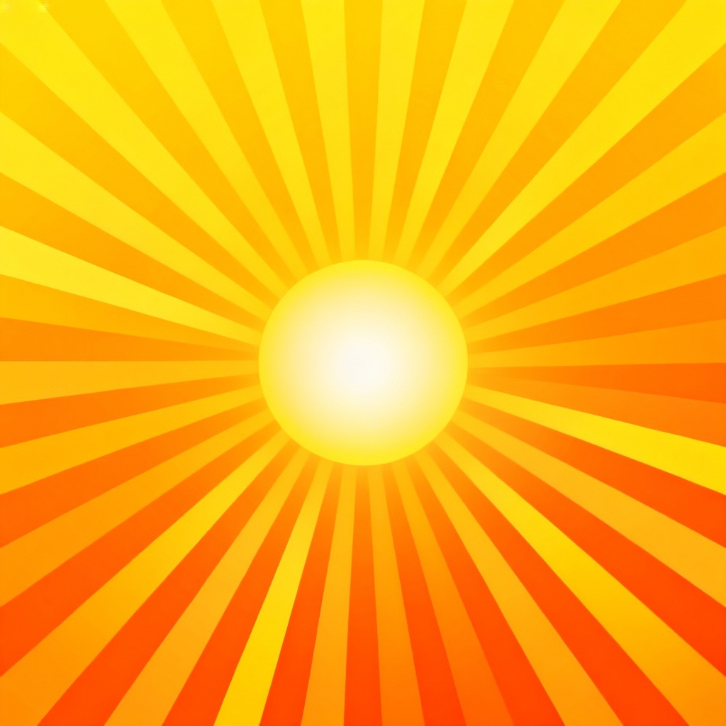 AI vector sunburst background