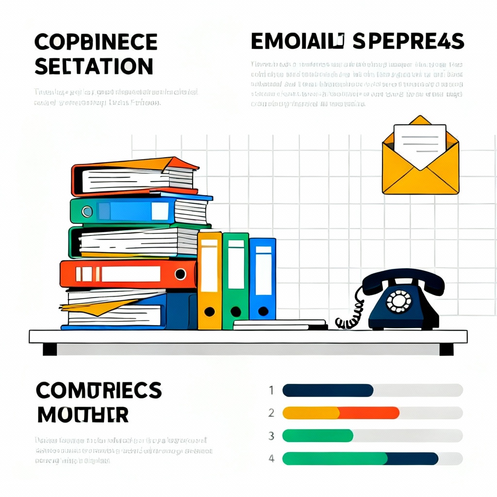 AI burnout infographic illustration