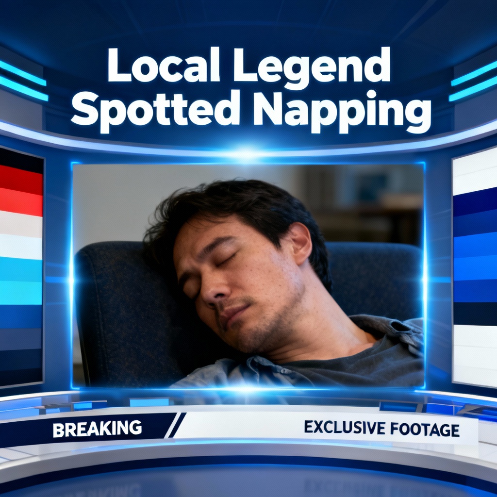 AI prank breaking news frame