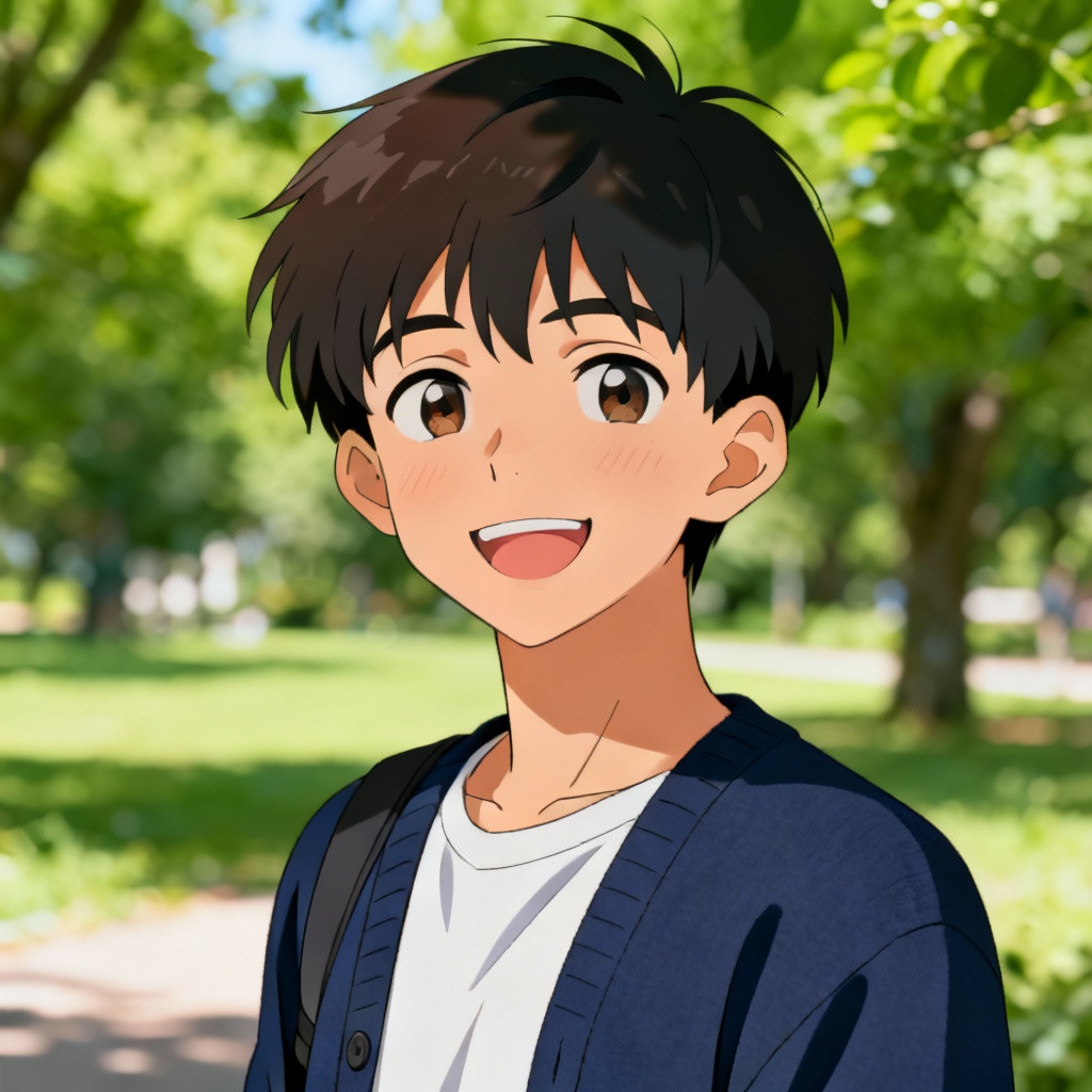 Real Photo Of Anime-Inspired Casual Look