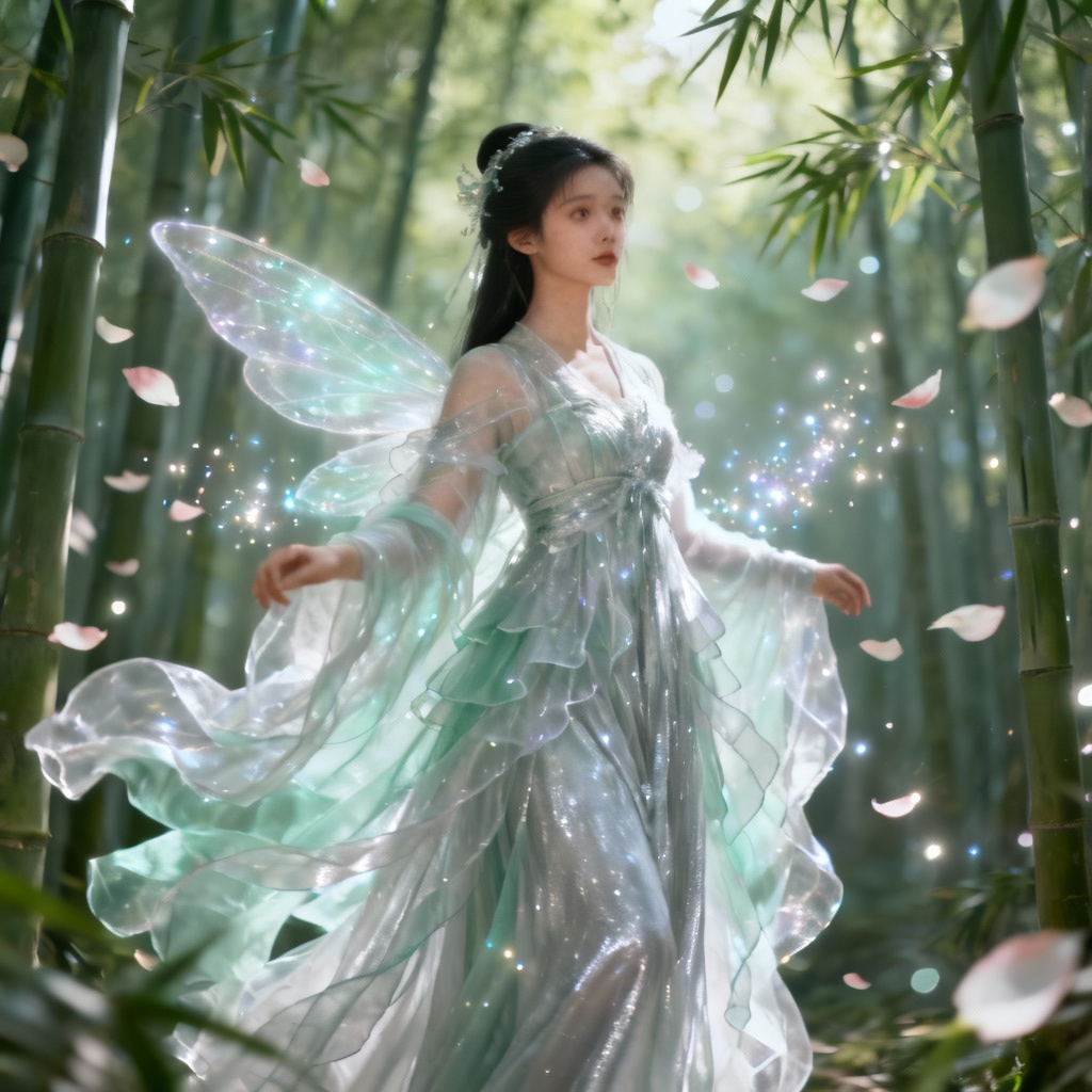 AI Xianxia Fairy Hanfu Portrait