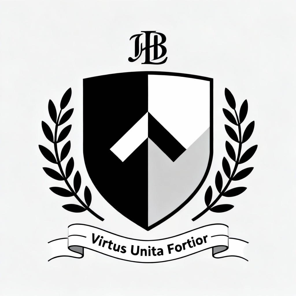 AI Minimalist Monogram Family Crest