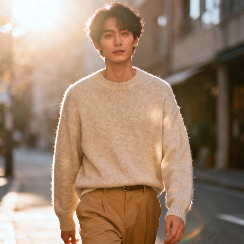 AI warm neutral fashion palette