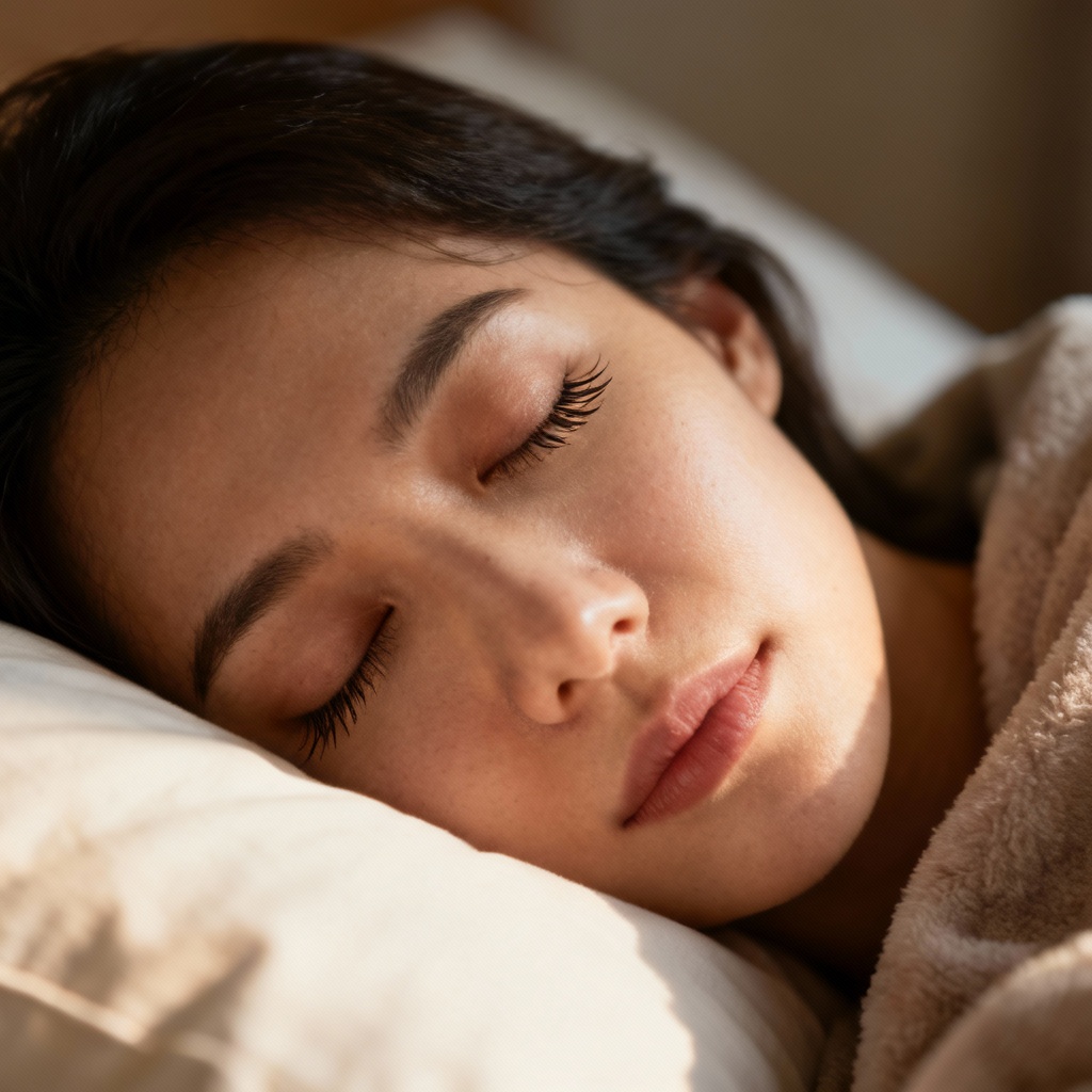 AI Peaceful Sleeping Portrait