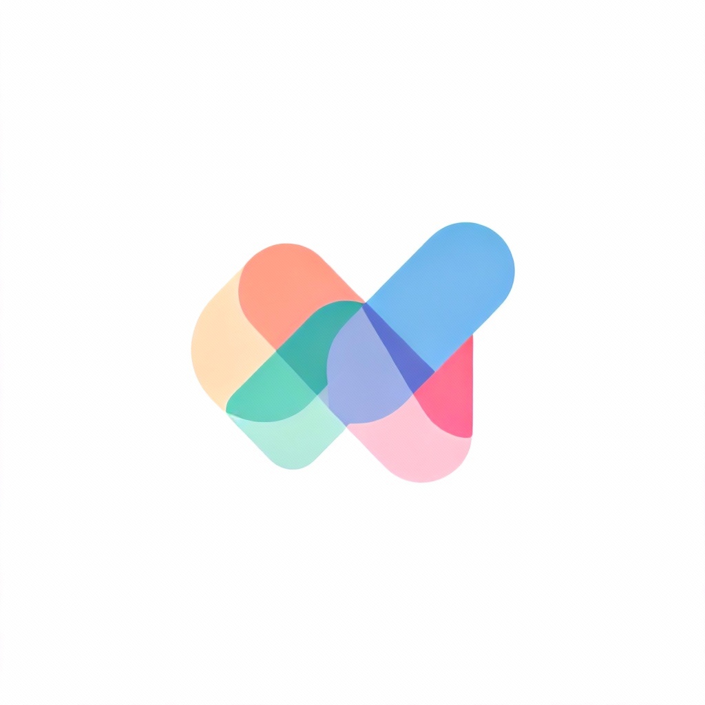 AI minimalist logo morph animation