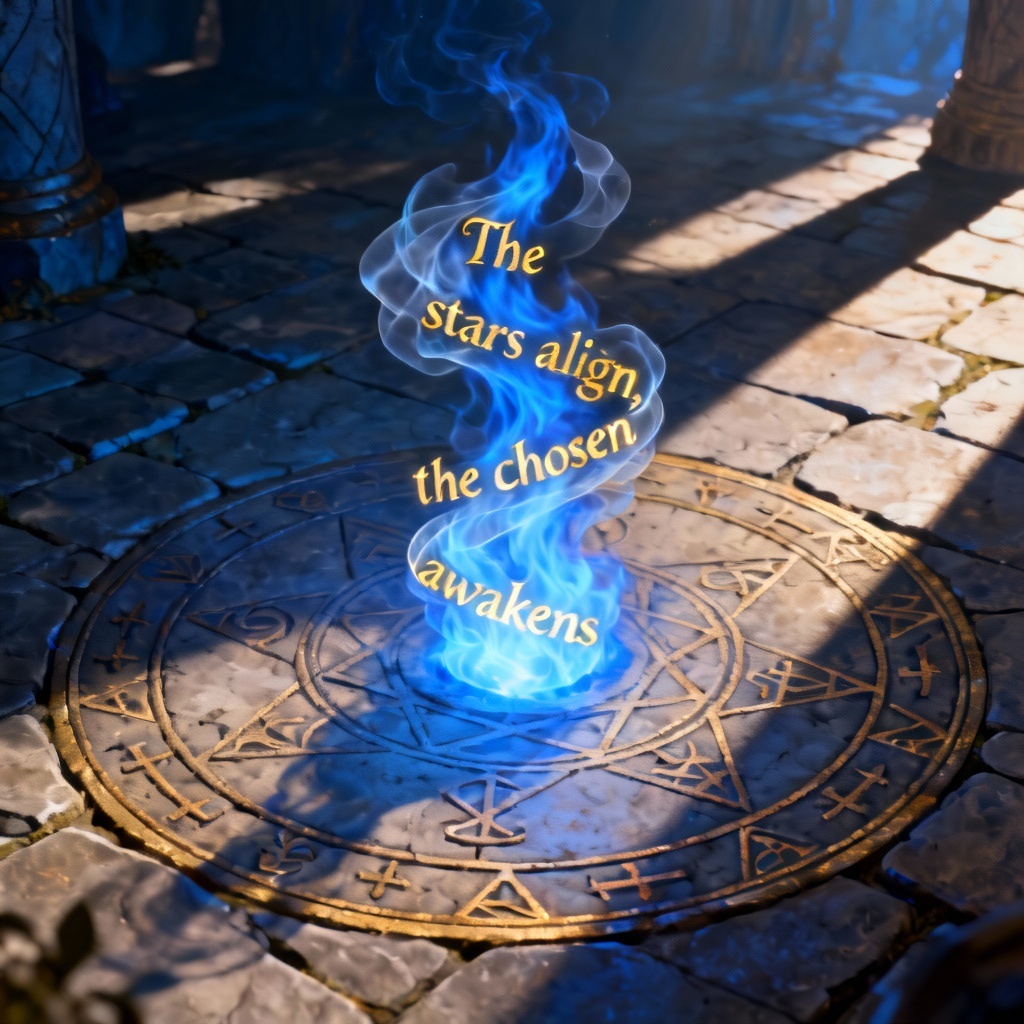 AI Prophecy Rune Circle Divination