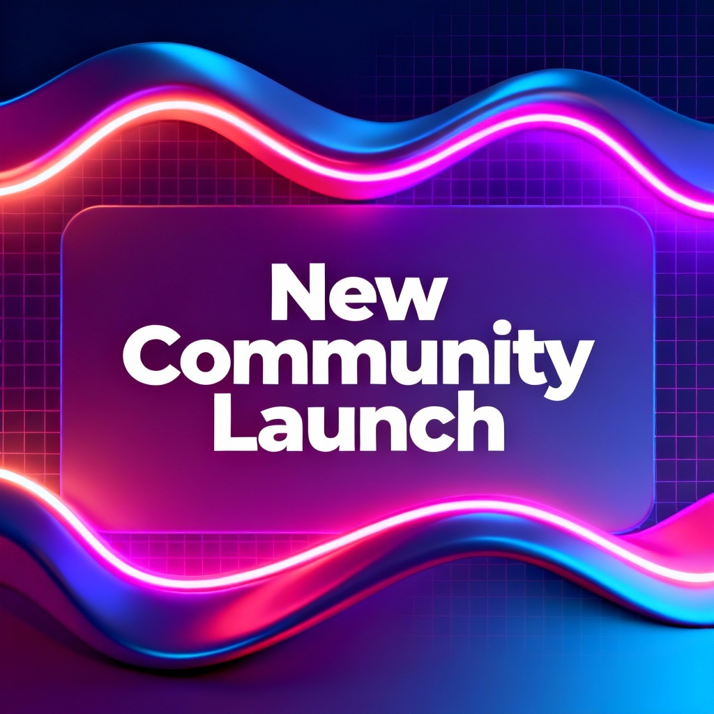 AI Vibrant Community Launch Banner