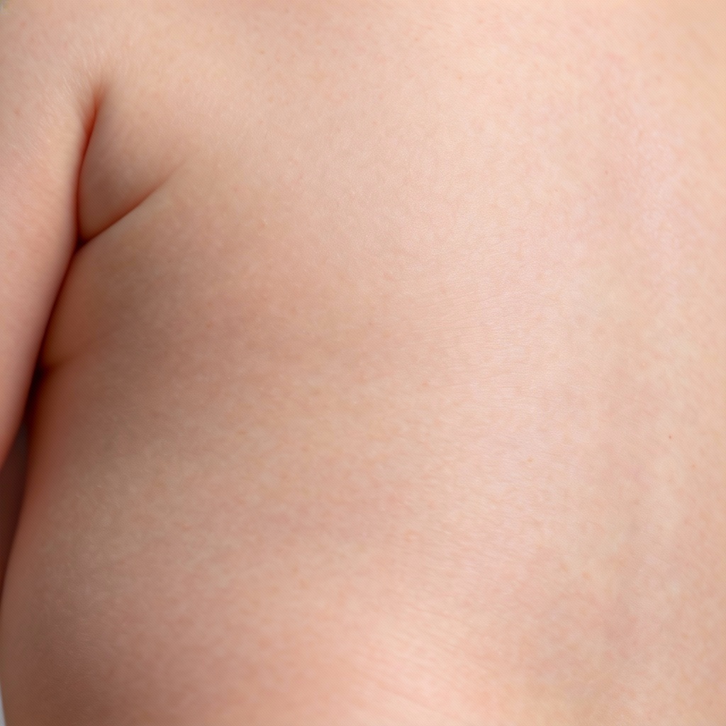 AI smooth baby skin albedo base texture, seamless