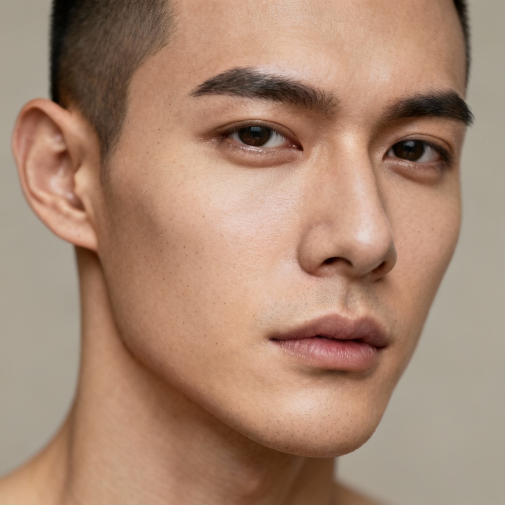 AI Beard Removal Trial Look