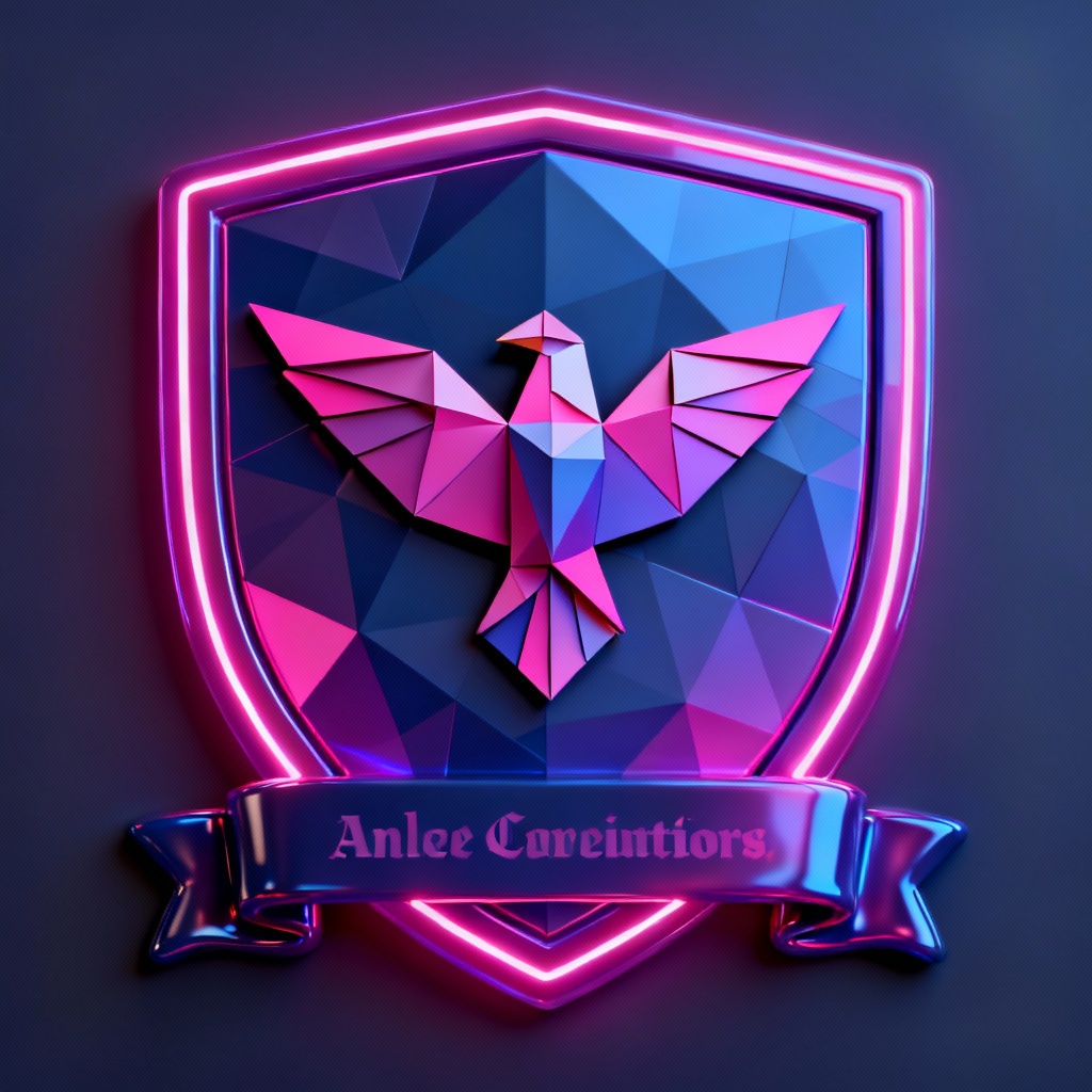 AI modern family sigil emblem
