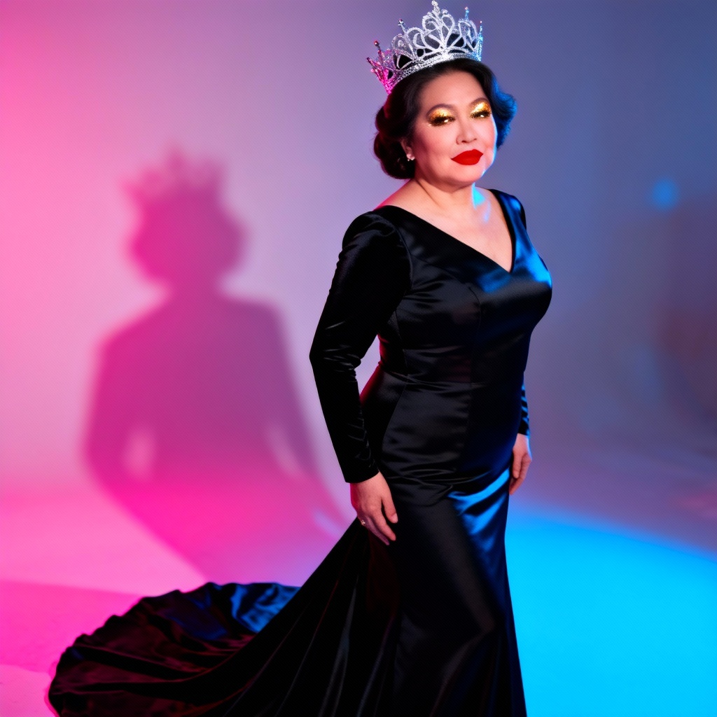 AI Modern Royal Queen Portrait