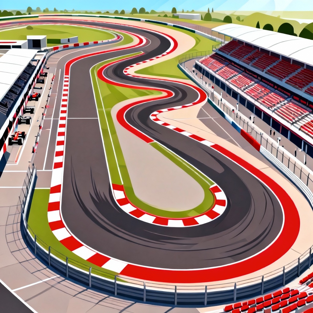 AI road generator formula race track layout