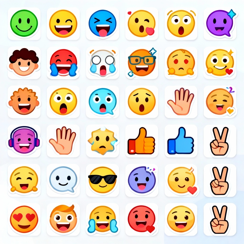 AI Community Emoji Sticker Pack