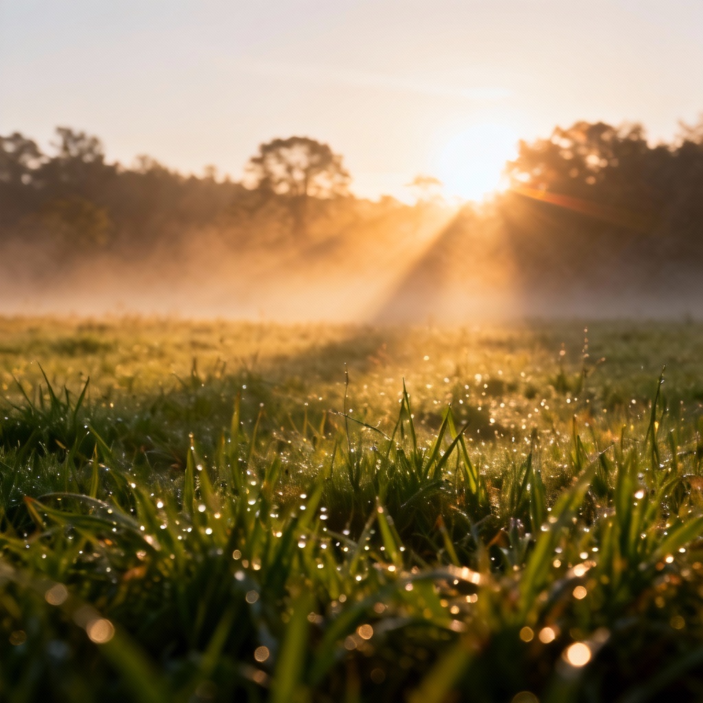 AI sunshine generator creates golden hour light with sunbeams