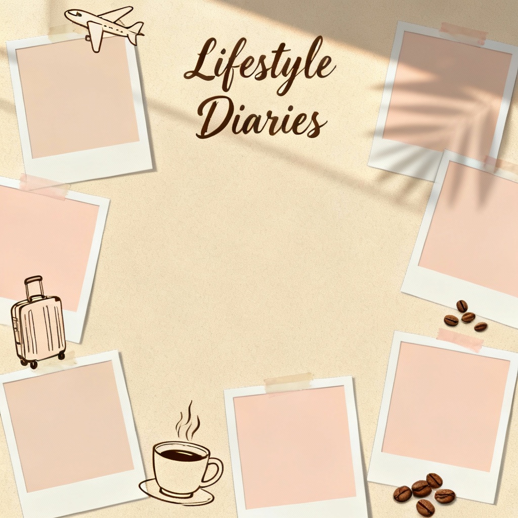 AI lifestyle vlog YouTube banner