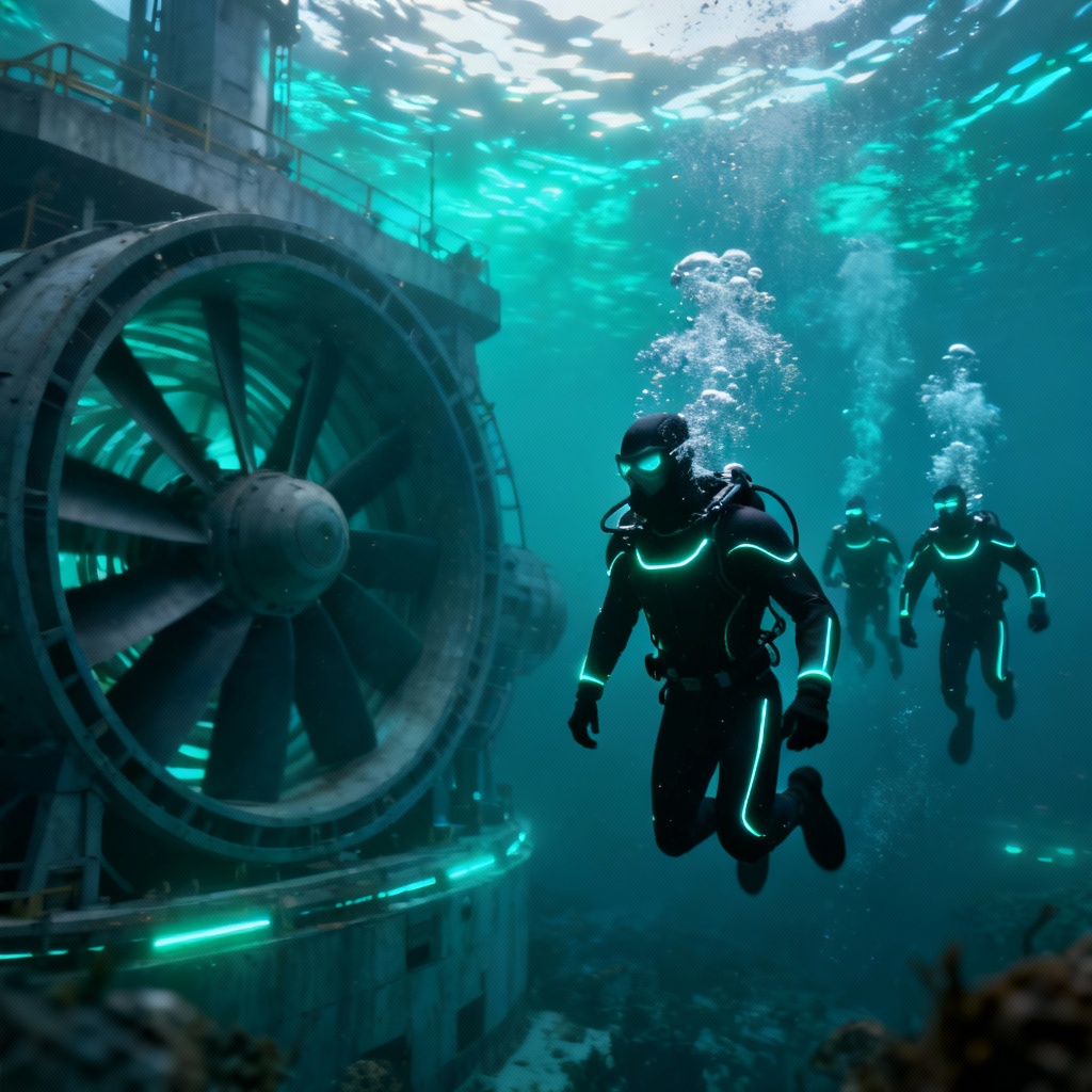 AI underwater hero mission