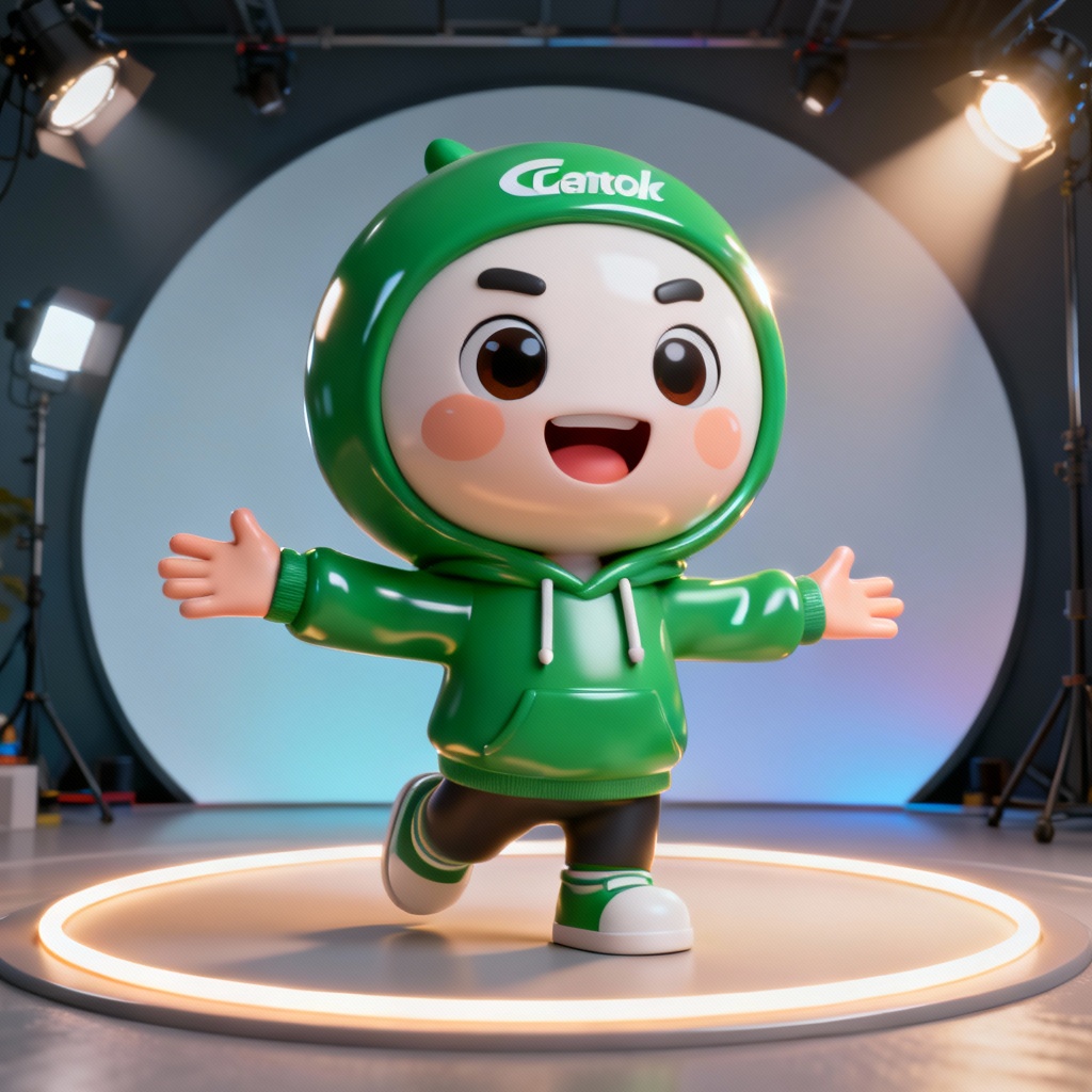 AI 3D cartoon brand mascot avatar