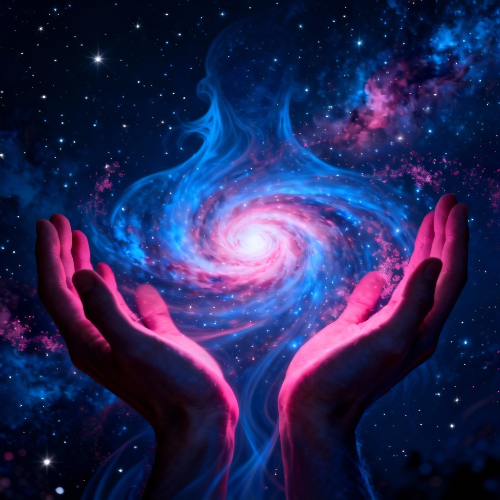 AI Cosmic Creator shaping galaxies