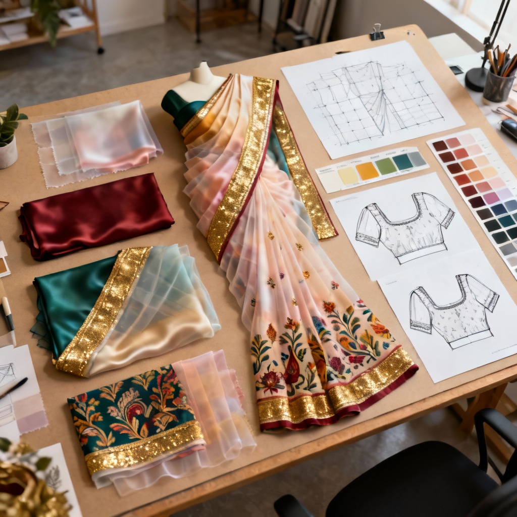 AI Sari Generator Hero Image Preview