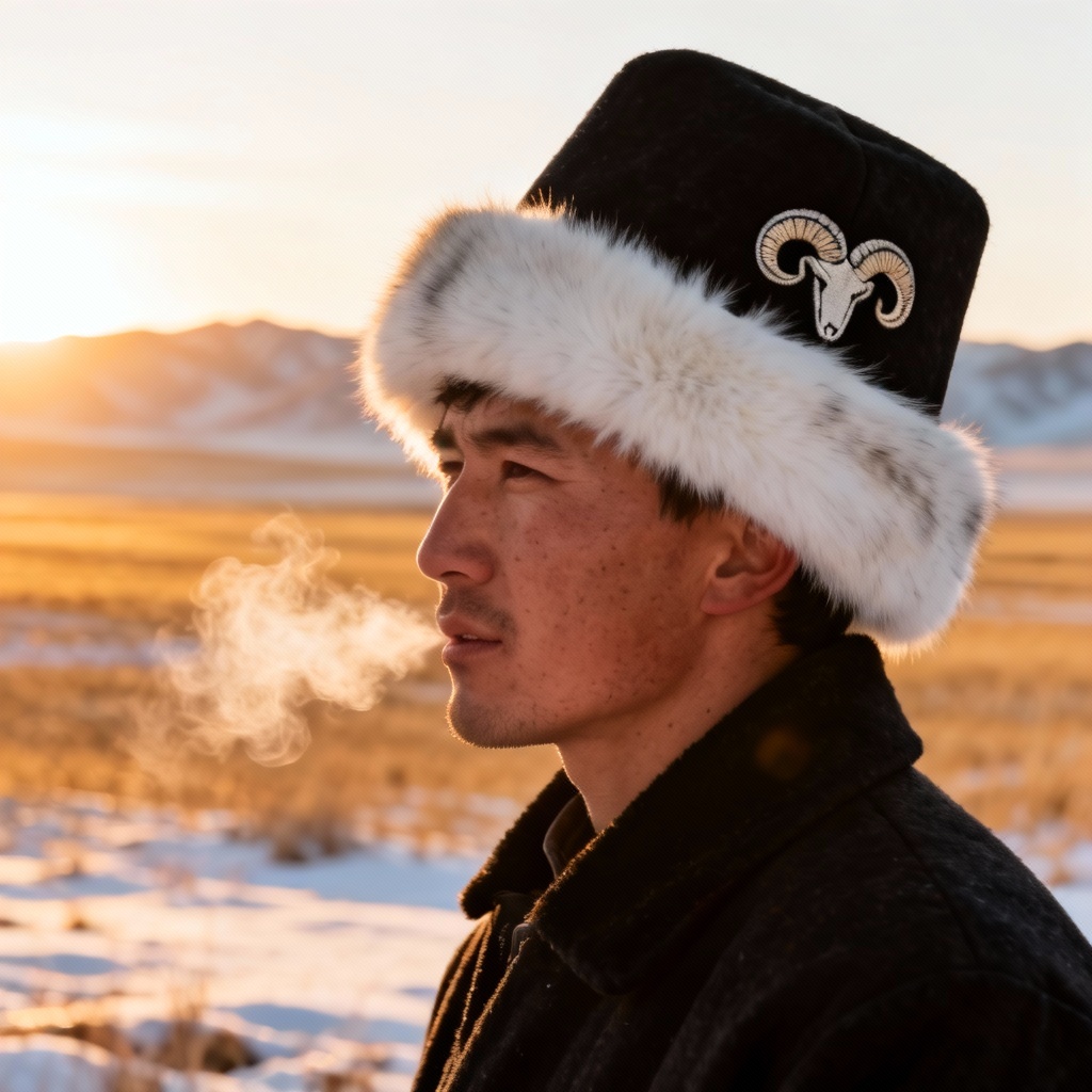 AI Steppe Winter Tymak Portrait