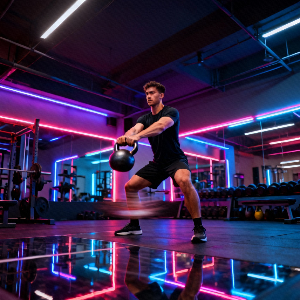 AI Fitness Poster Hero