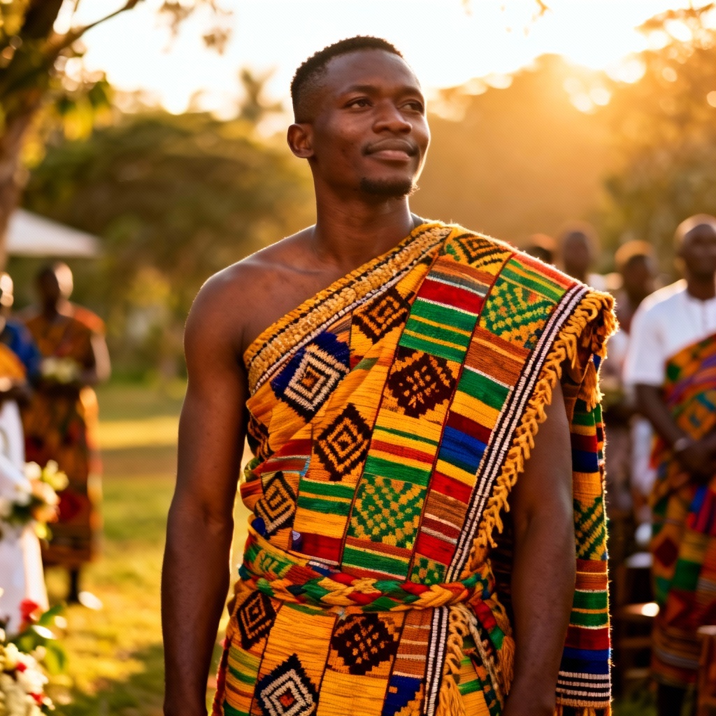 AI Kente Traditional Attire
