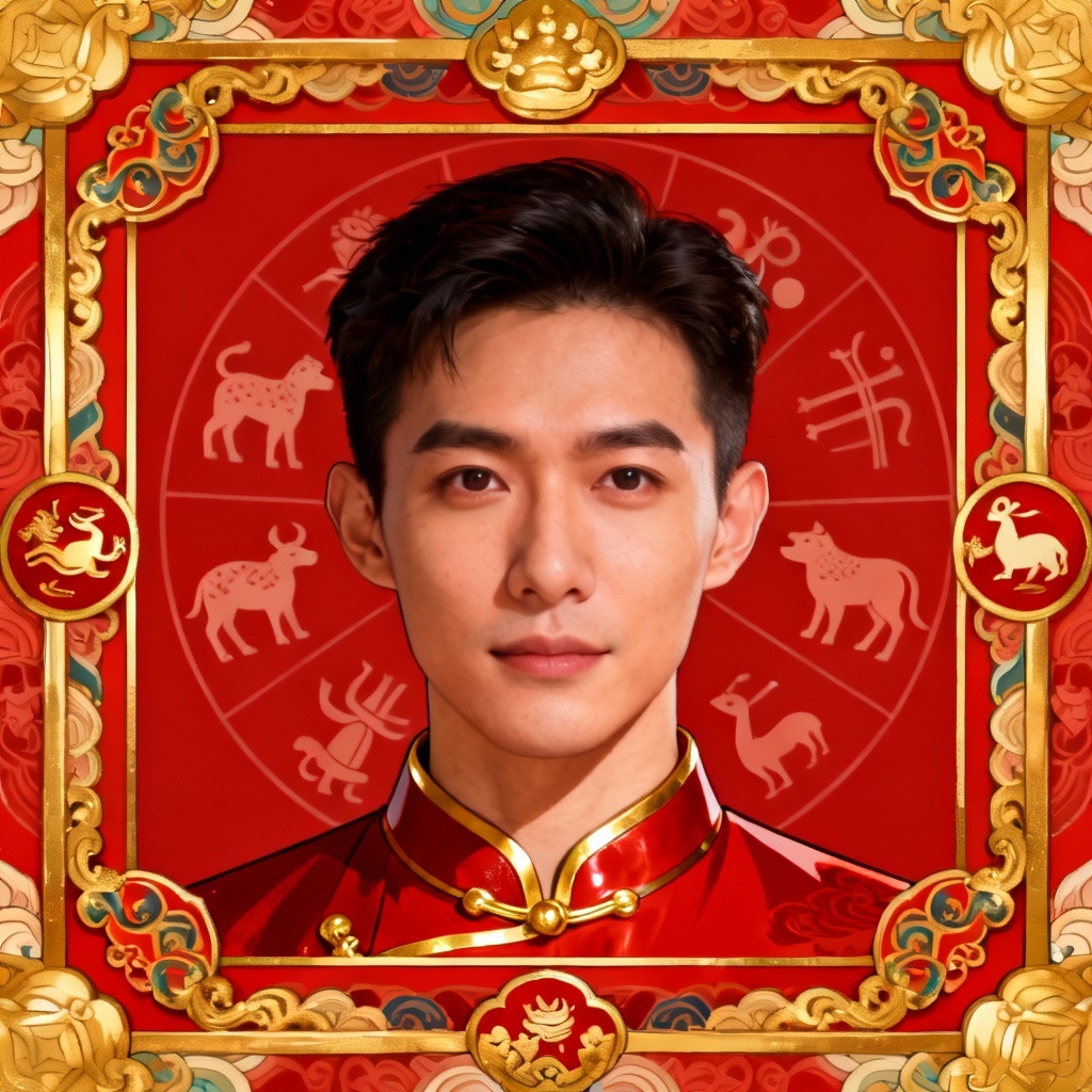 AI zodiac Lunar New Year avatar