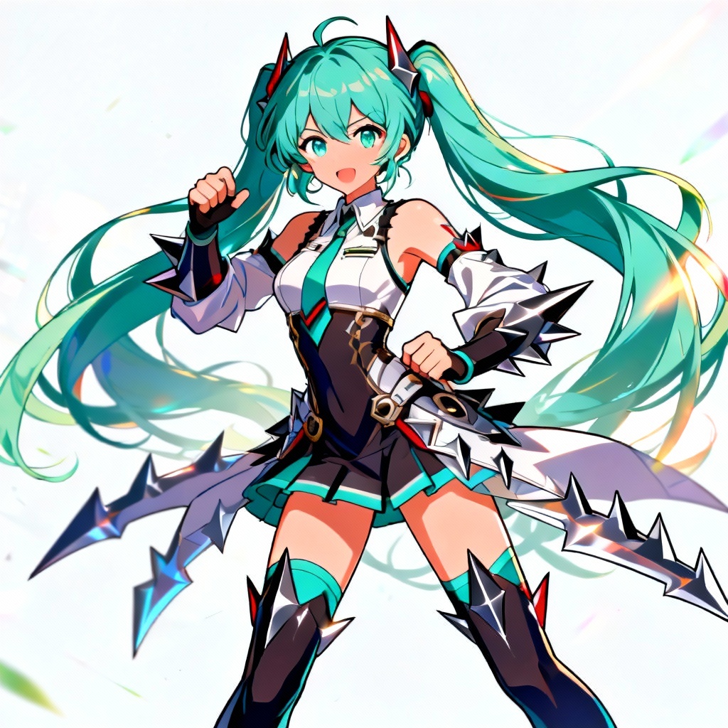 Crisp anime character artwork with clean line art