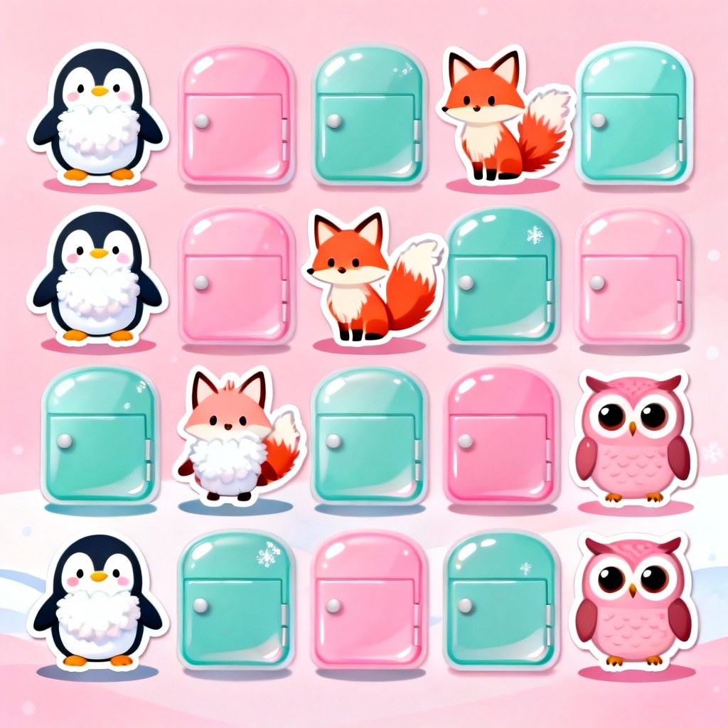 AI Kawaii Animal Advent Calendar