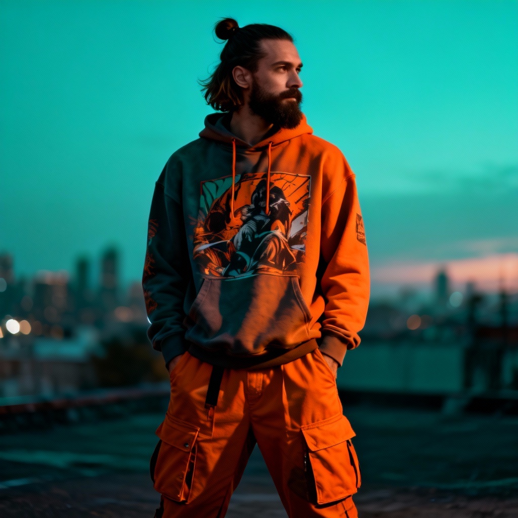 AI Man Bun Hairstyle