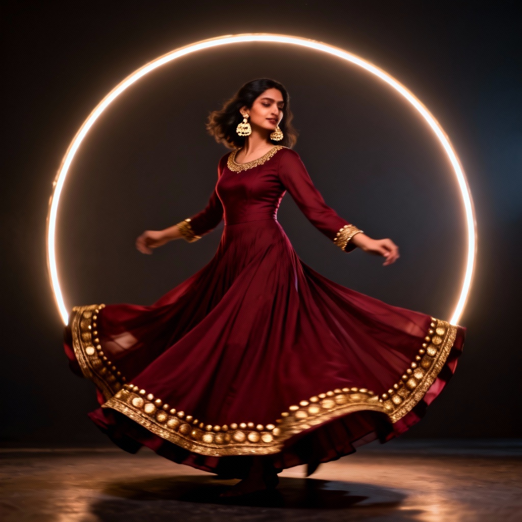 AI Anarkali Kurta Dress