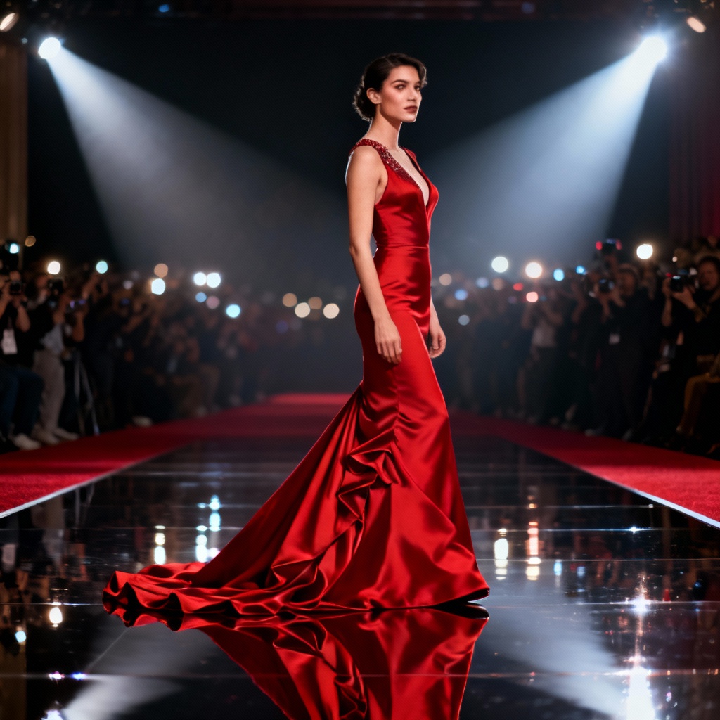 AI red carpet fashion body swap try-on