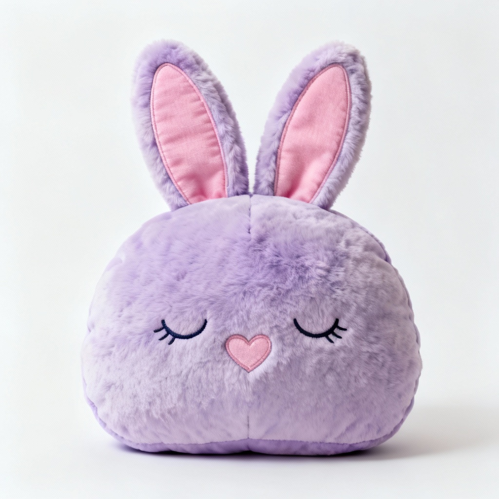AI kawaii bunny pillow plush toy