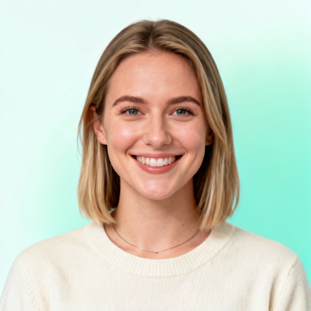 AI casual professional LinkedIn profile photo