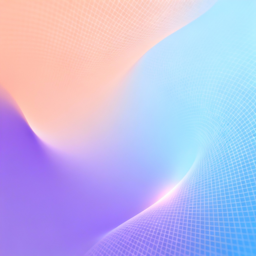 AI gradient mesh pastel background