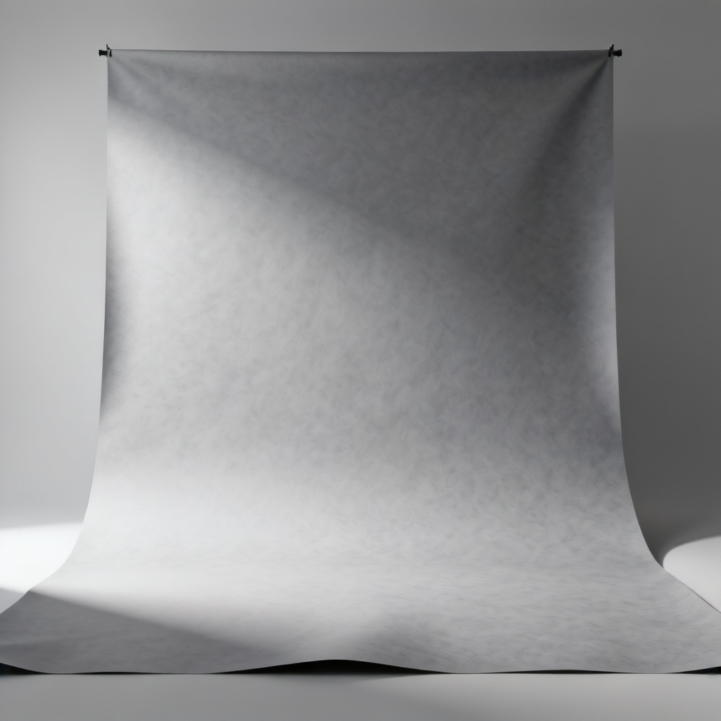 AI studio paper sweep product background