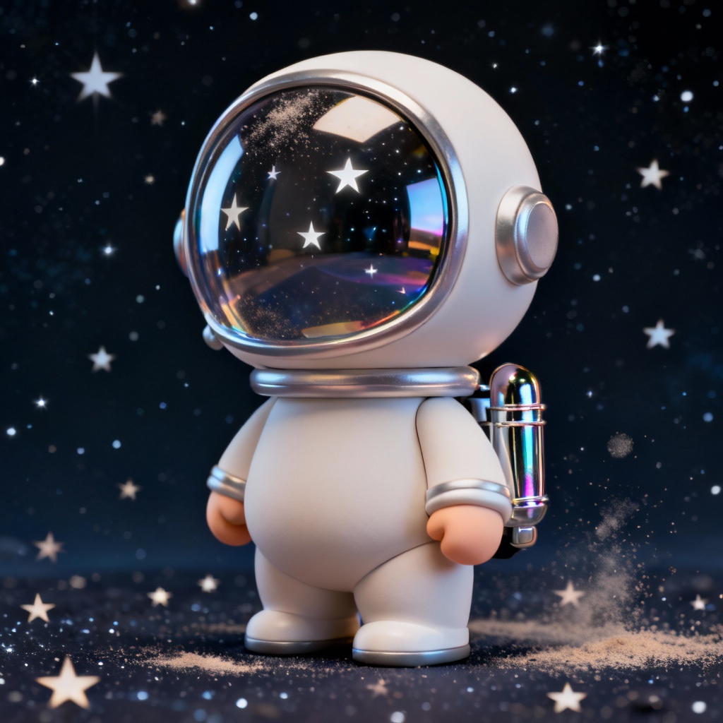 AI Funko Pop space explorer figure