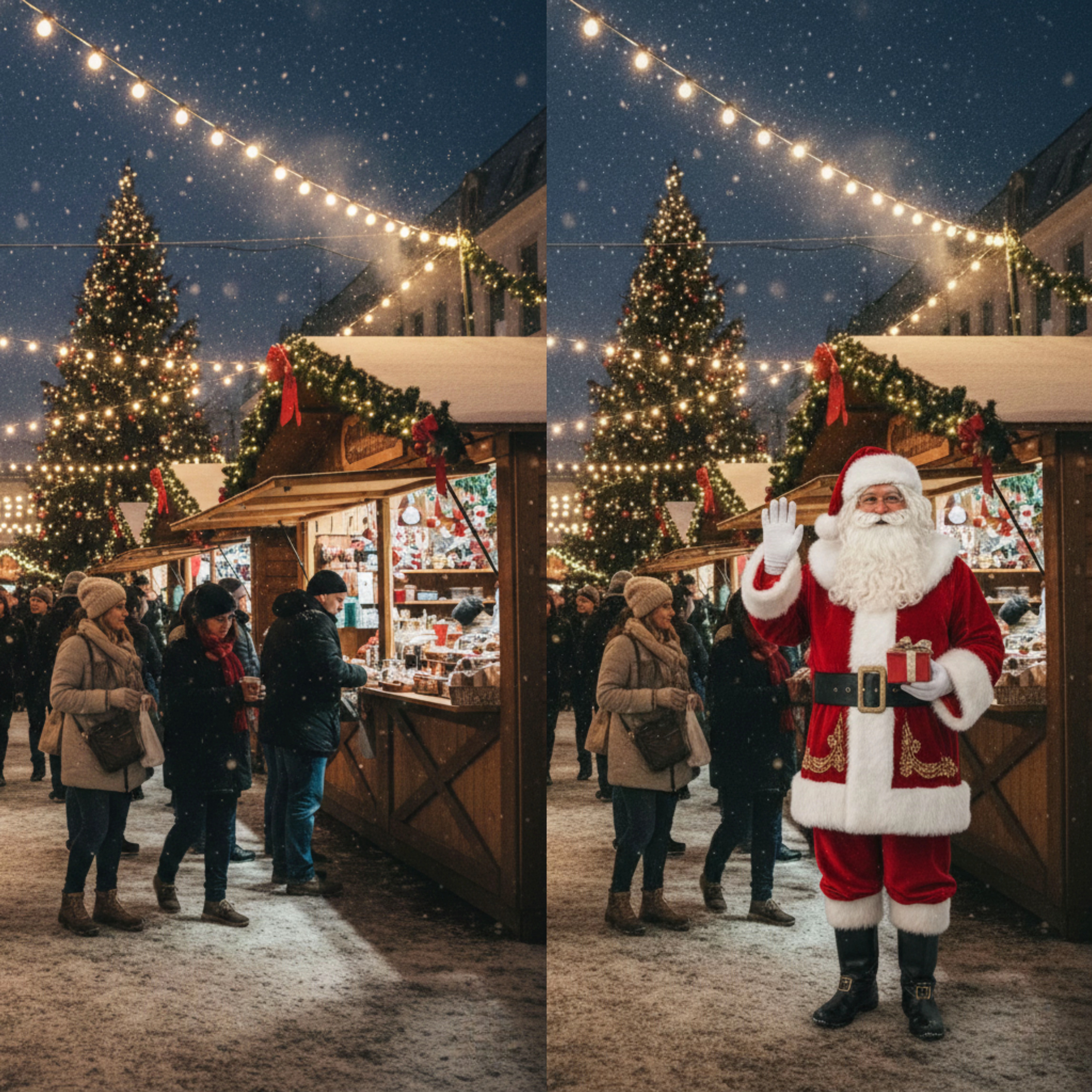 Snowy Outdoor Greeting