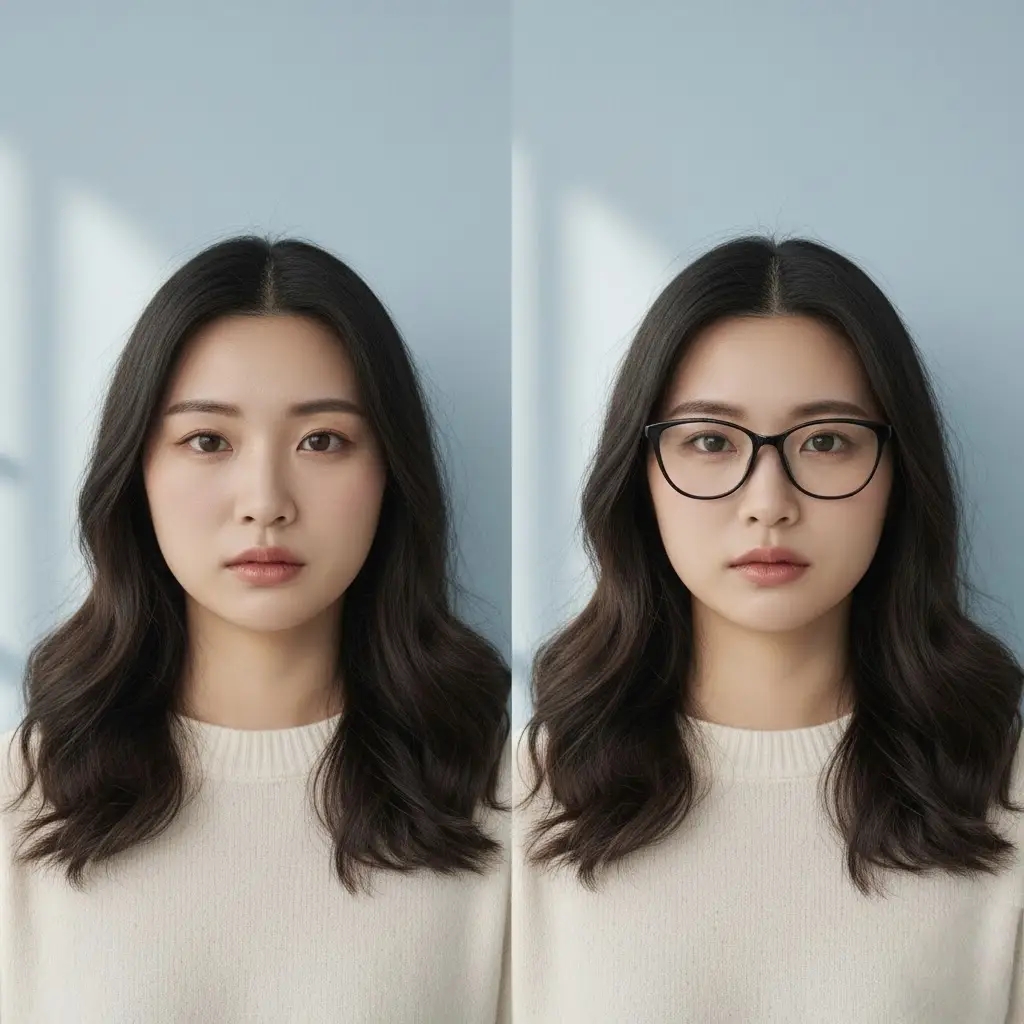 Free AI Add Glasses to Photo Tool And Virtual Try on