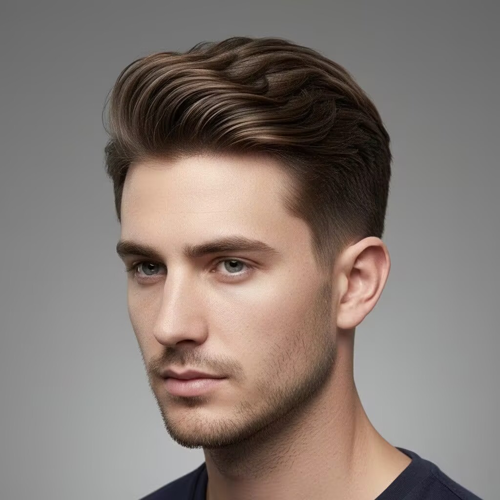 AI Taper Fade Haircut Barber in Seconds