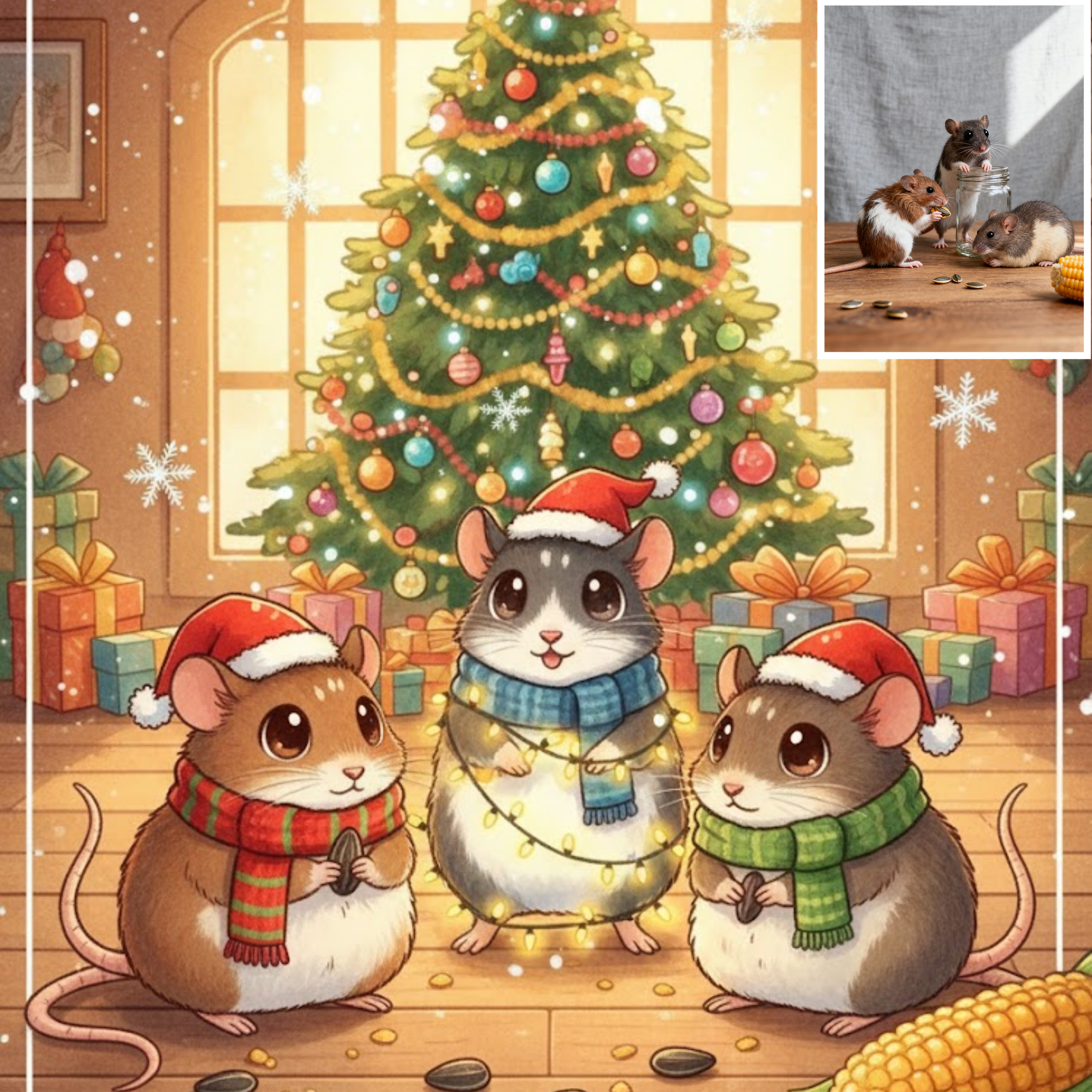 Chibi Hand-Drawn Anime