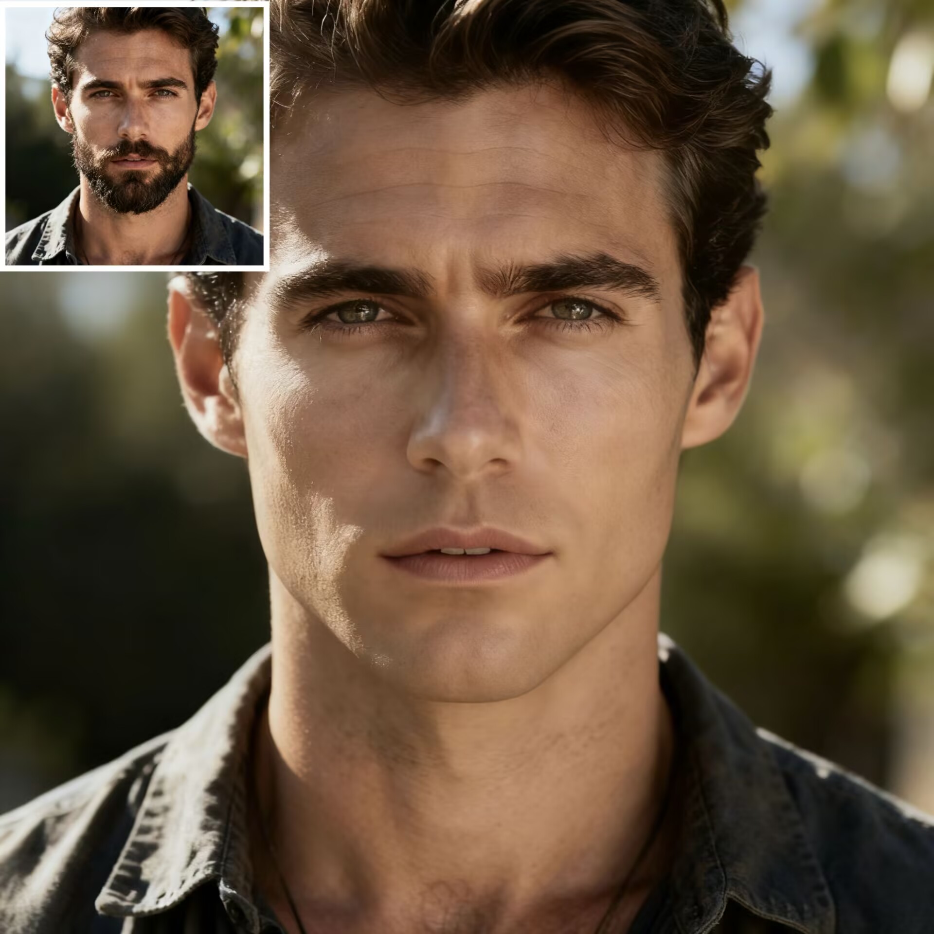 Clean-Shaven Headshot