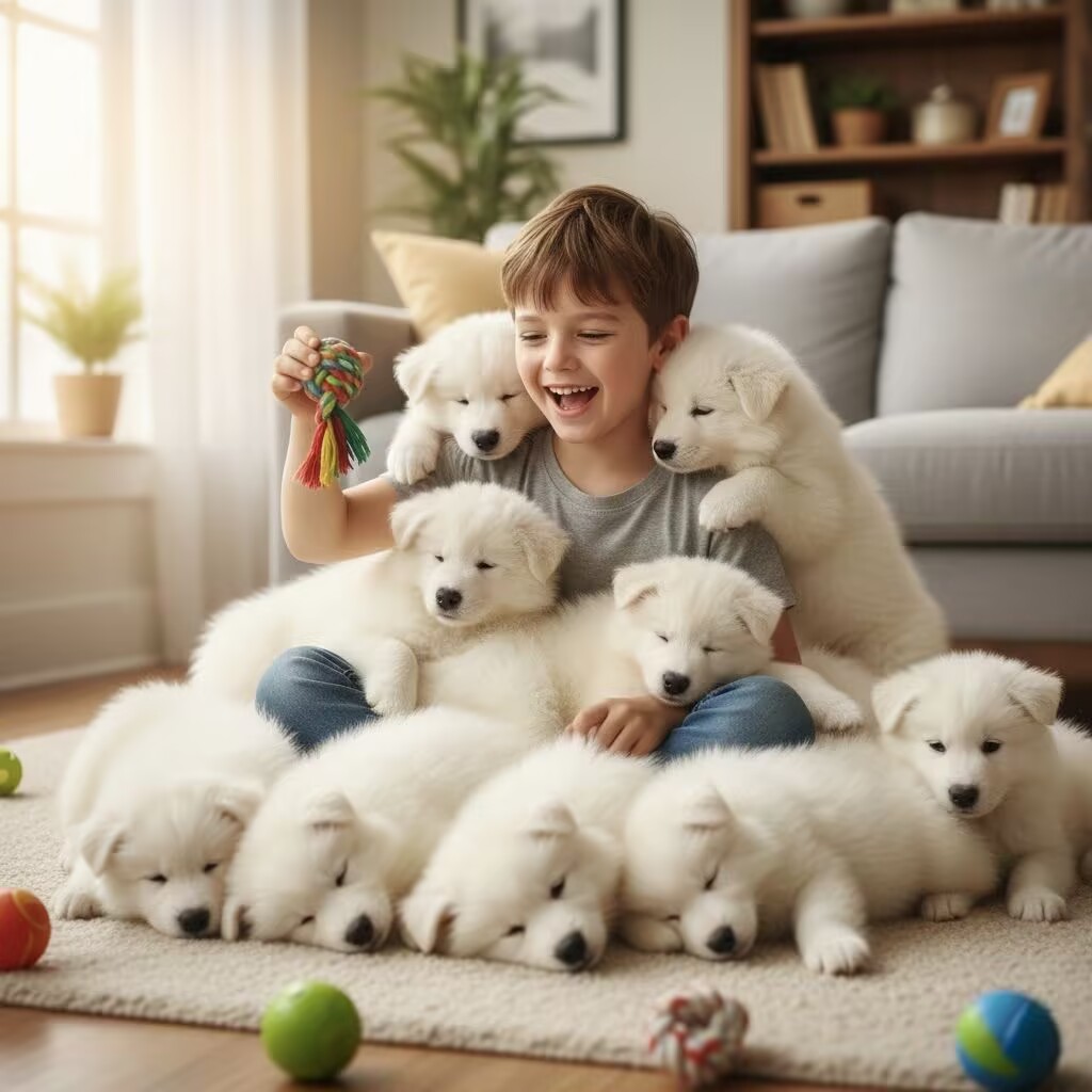 Cuddle Pile Puppy Trend