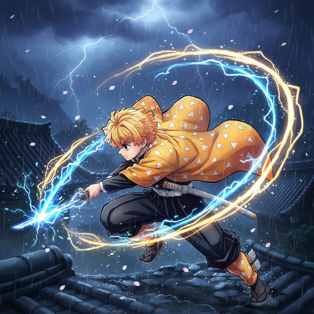 Thunder Breathing Flash Swordsman
