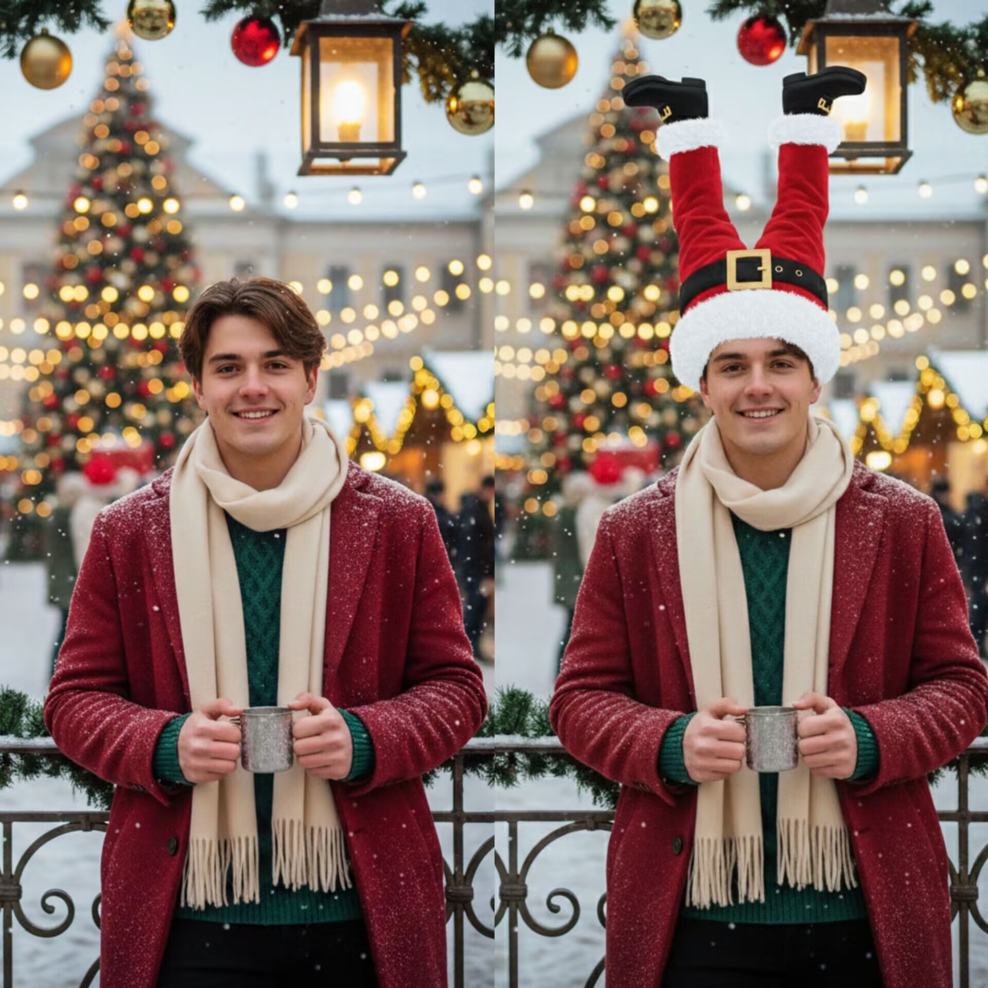 DomeStar Funny Xmas Hat