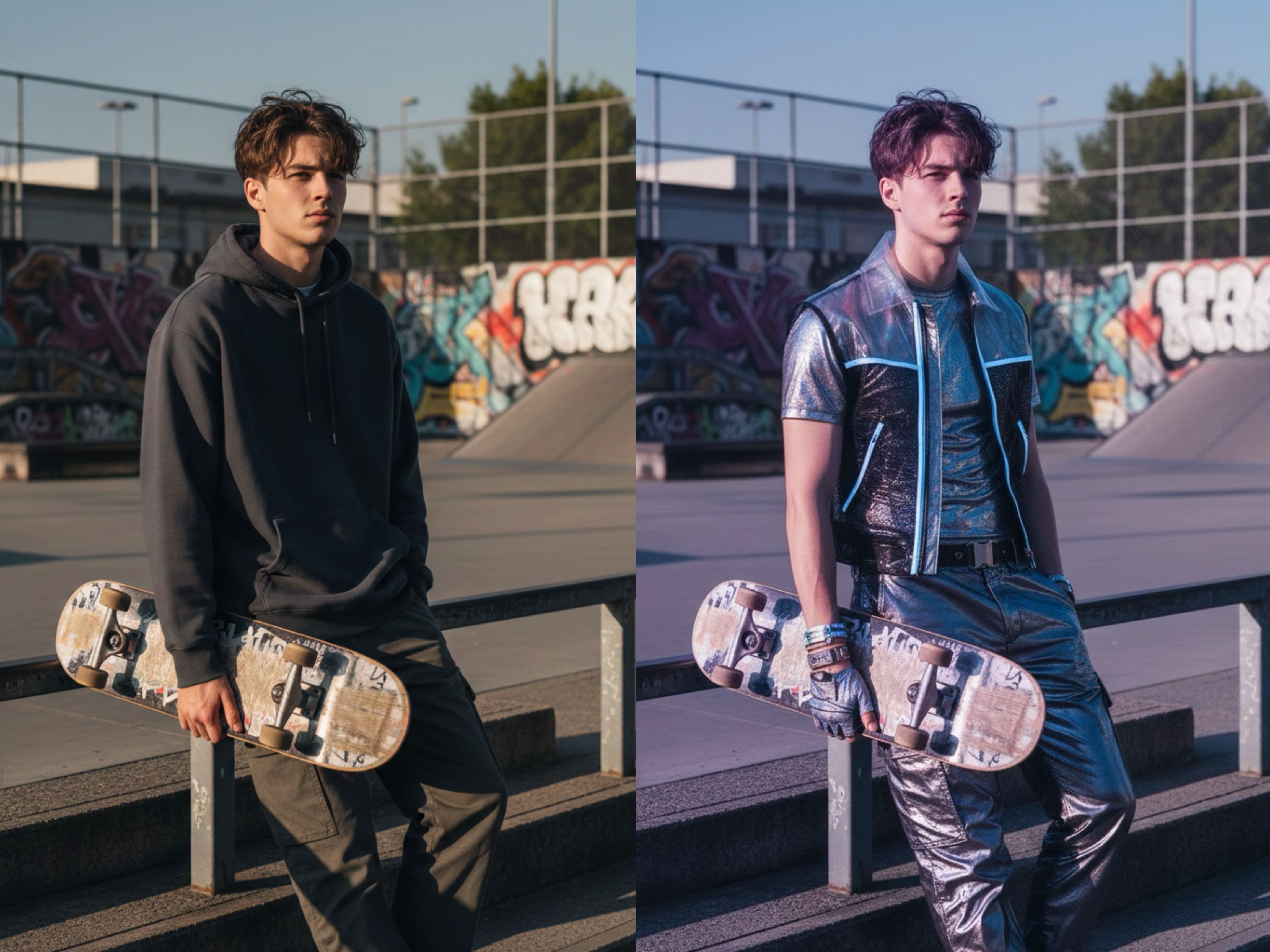 Diverse Y2K Aesthetics