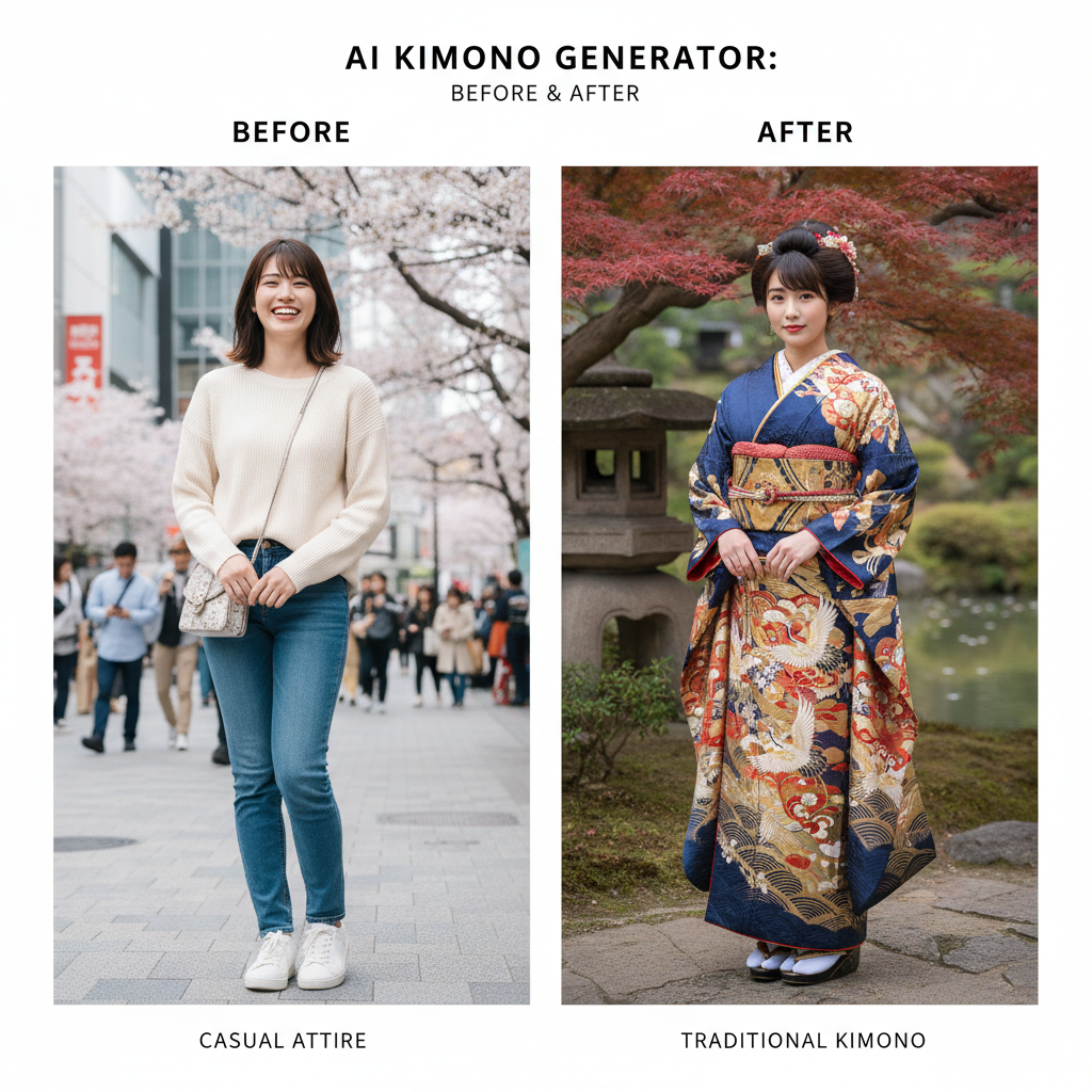 Free AI Kimono Generator – Get Your Dream Kimono Instantly